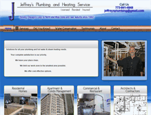 Tablet Screenshot of jeffreysplumbing.com